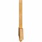 Ekena Millwork Eugene Rough Sawn Timber Gable Bracket, Western Red Cedar, 72"W x 24"H x 2"D x 6"F, 8/12 Pitch GBW072X24X0206EUG00RWR - alternate 4